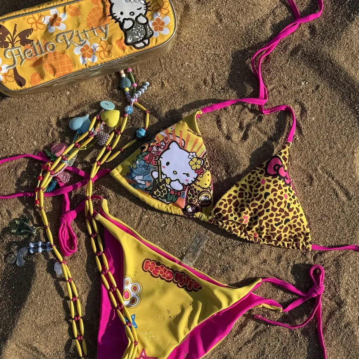Cute Kitty Bikini Swimsuit