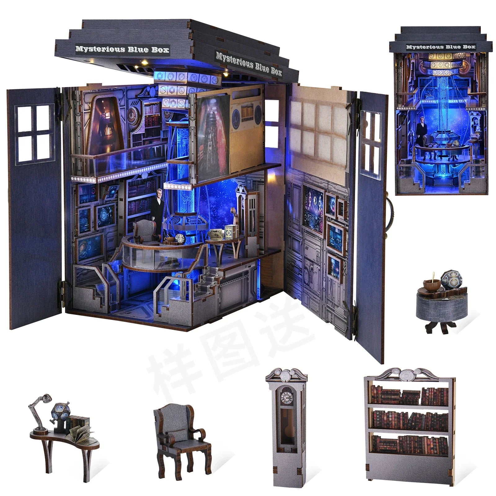 Mysterious Book Nook DIY Kit