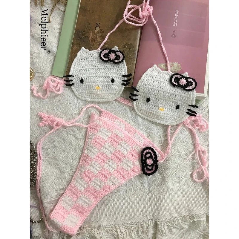 Chic Hello Kitty Bikini Set