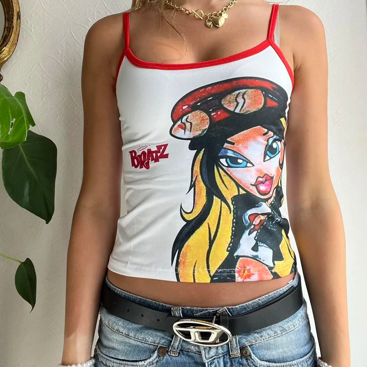 Vintage Anime Crop Top