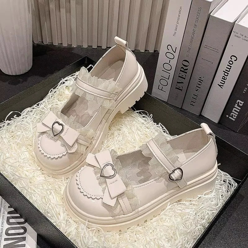 Cute Platform Loafers for Girls